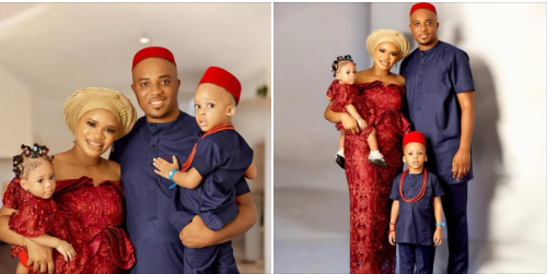 “I am better and more beautiful as a married woman than a single girl” – Nigerian woman says, shows off her husband and children as she drags women who flaunt cars after leaving their marriages’