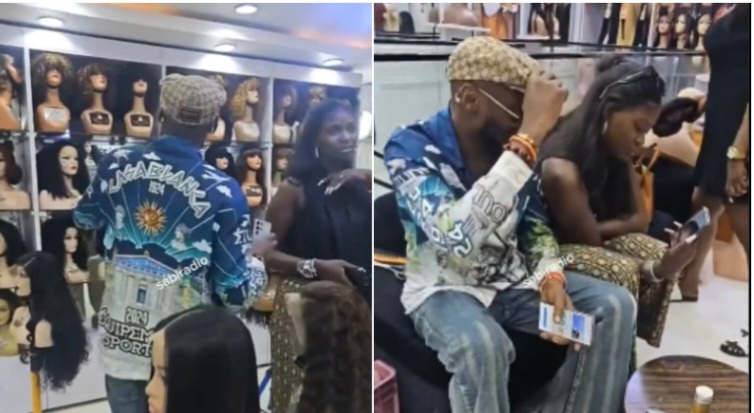 2Face spotted shopping for hair with Natasha amidst online saga and missing claims (Video)