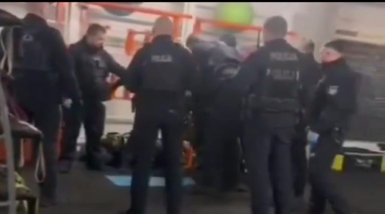 21-year-old Nigerian arrested for allegedly ass@ulting man at gym in Poland (video)