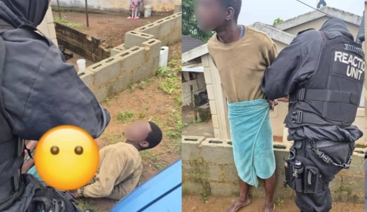 Nigerian man caught with pants down trying to have s3x with one-year-old boy