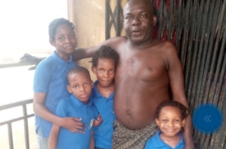 “I’ve tried my best but…” – Father pleads for help as 5 kids drop out of school due to finances, Tunde Onakoya responds