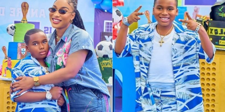 “You are my greatest achievement, my answered prayer” – Tonto Dikeh pours out her heart as son clocks 9